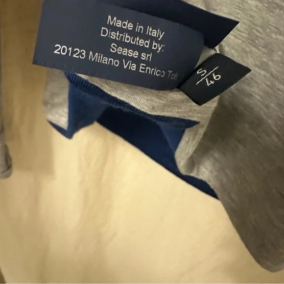 Sease Reversible Sweater - Blue/Gray